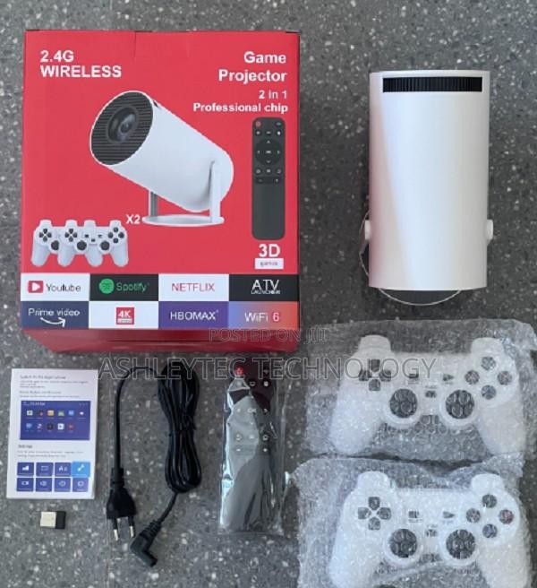 3d Game Projector 2 in 1 Hy300 Controller Gamepad Home Cinema - thumbnail 2
