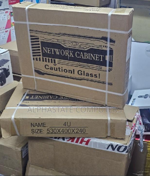 4u Cabinet for Network Enclosure for Nvr, Switches, and Routers