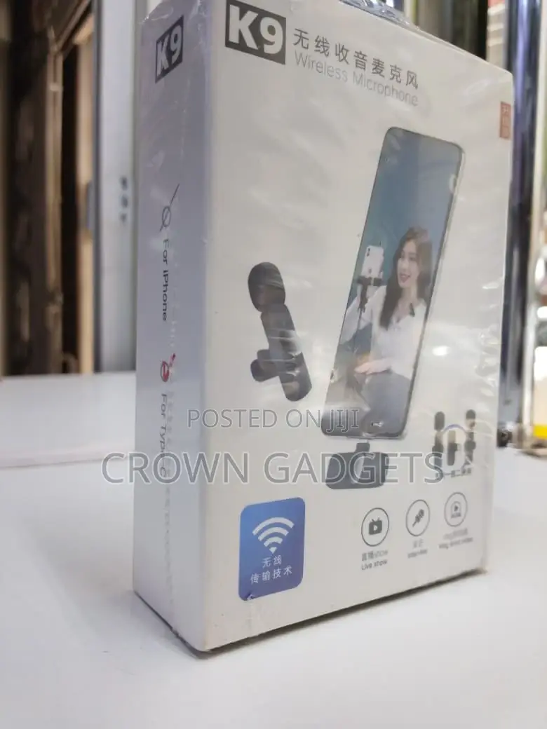 Dual Wireless Microphone for Live Interview Vlog