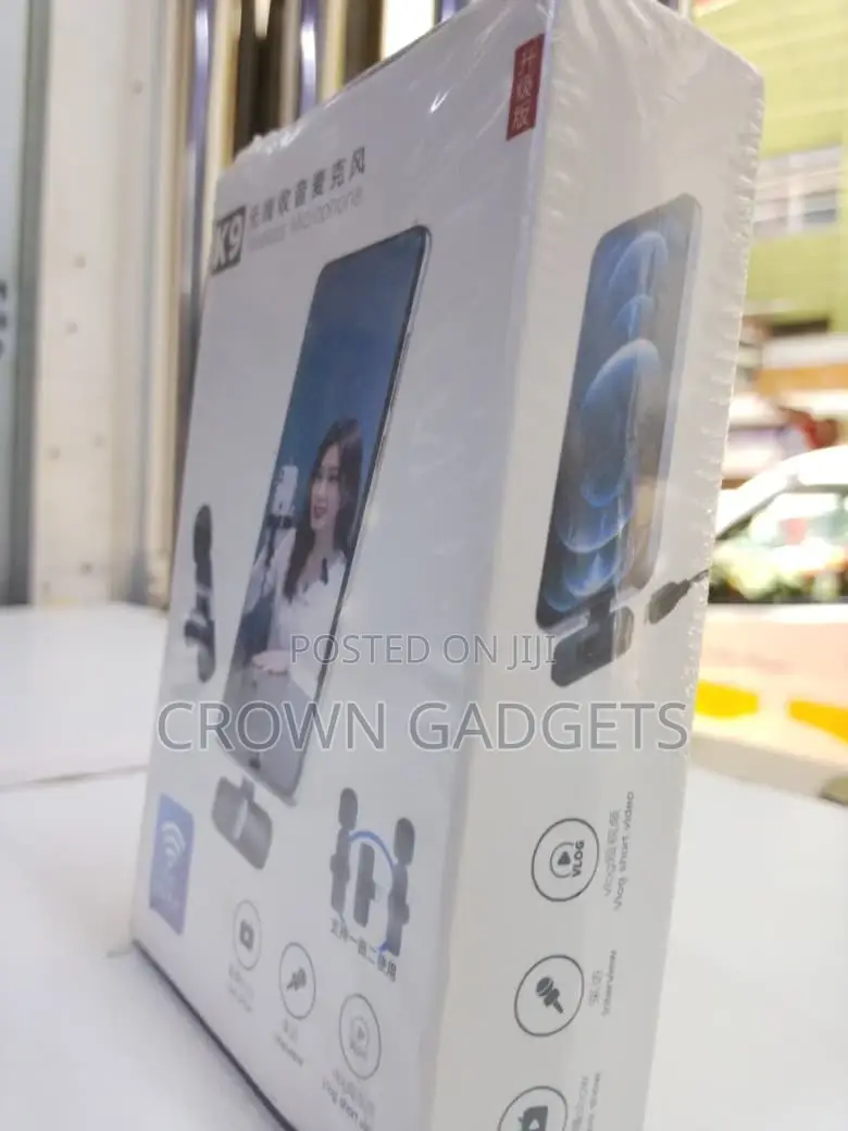 Dual Wireless Microphone for Live Interview Vlog