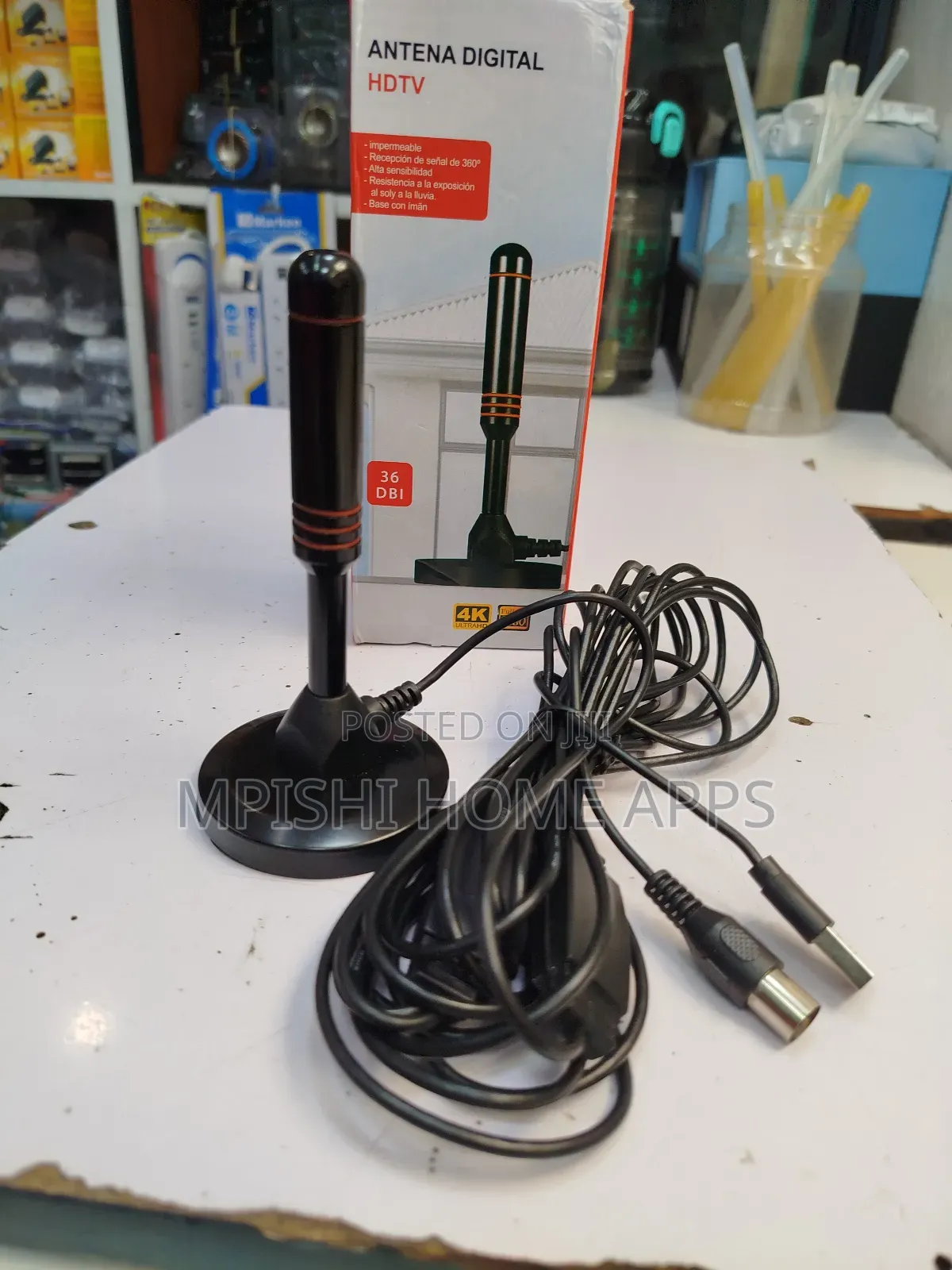 Portable Digital Hdtv Antenna Set