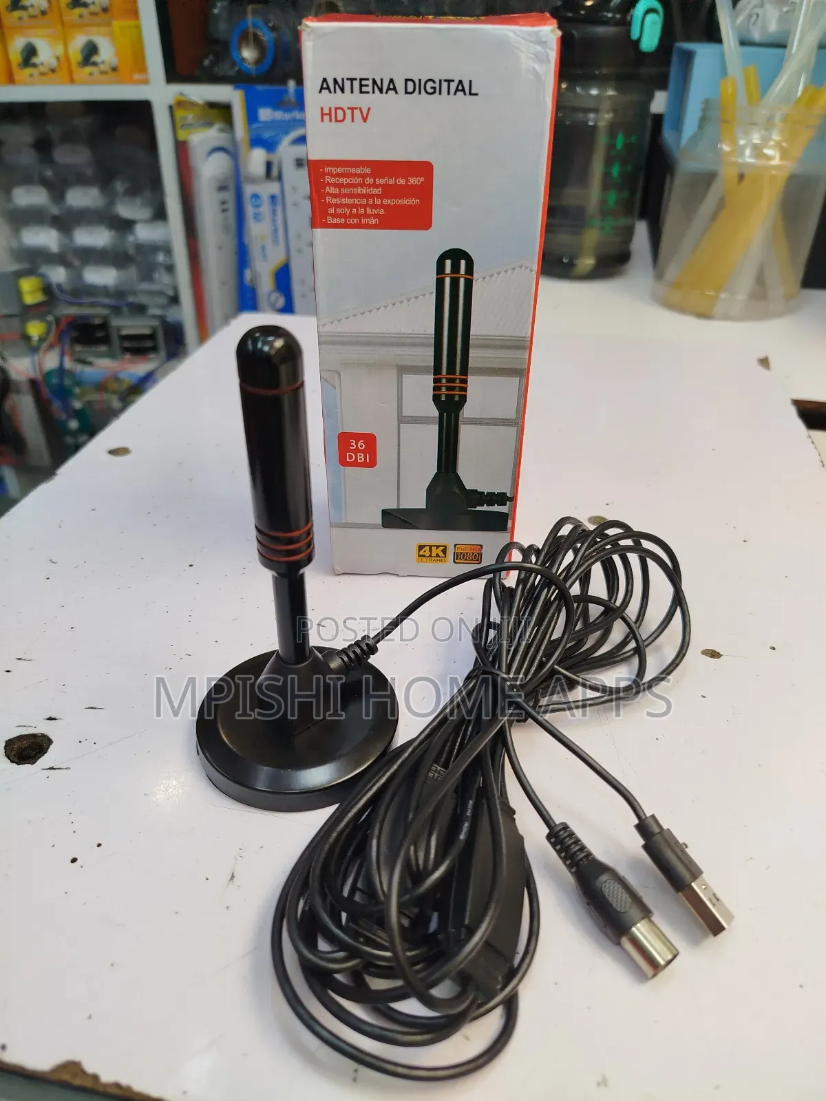 Portable Digital Hdtv Antenna Set