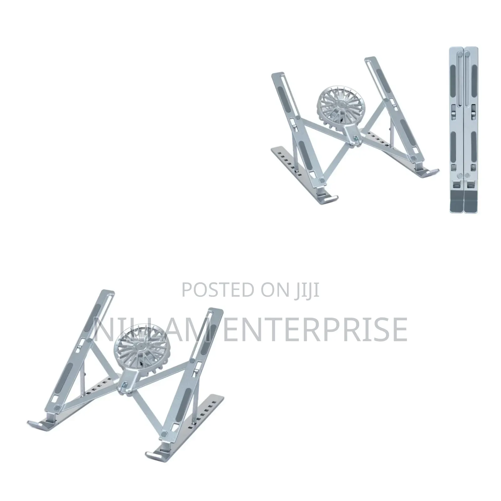 Foldable Laptop Stand With Built-in Cooling Fan