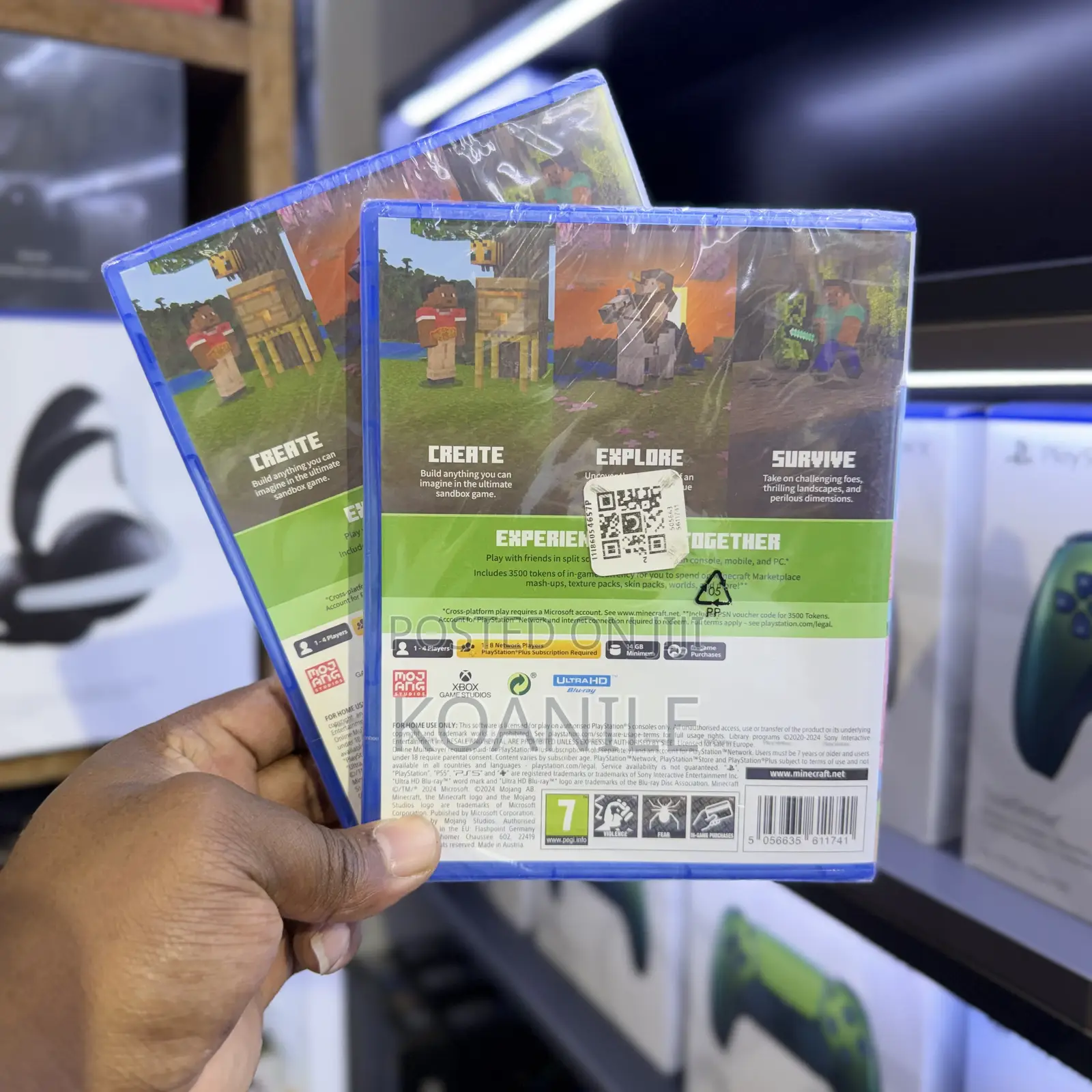 Ps5 Minecraft!! Playstation Minecraft!!