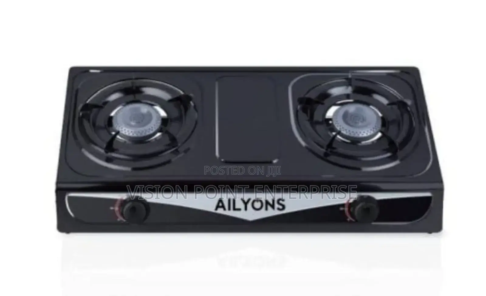 Ailyons 2 Burner Table Top Stainless Steel Gas Stove Cooker