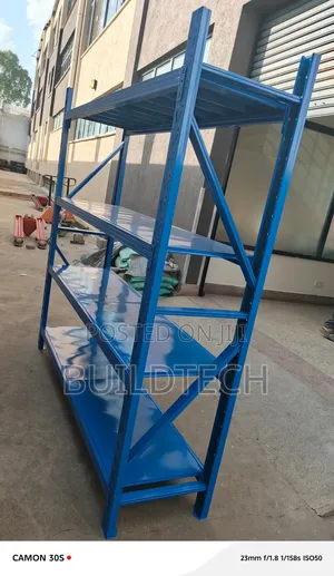4 Level Industrial Shelves/Industrial Shelves