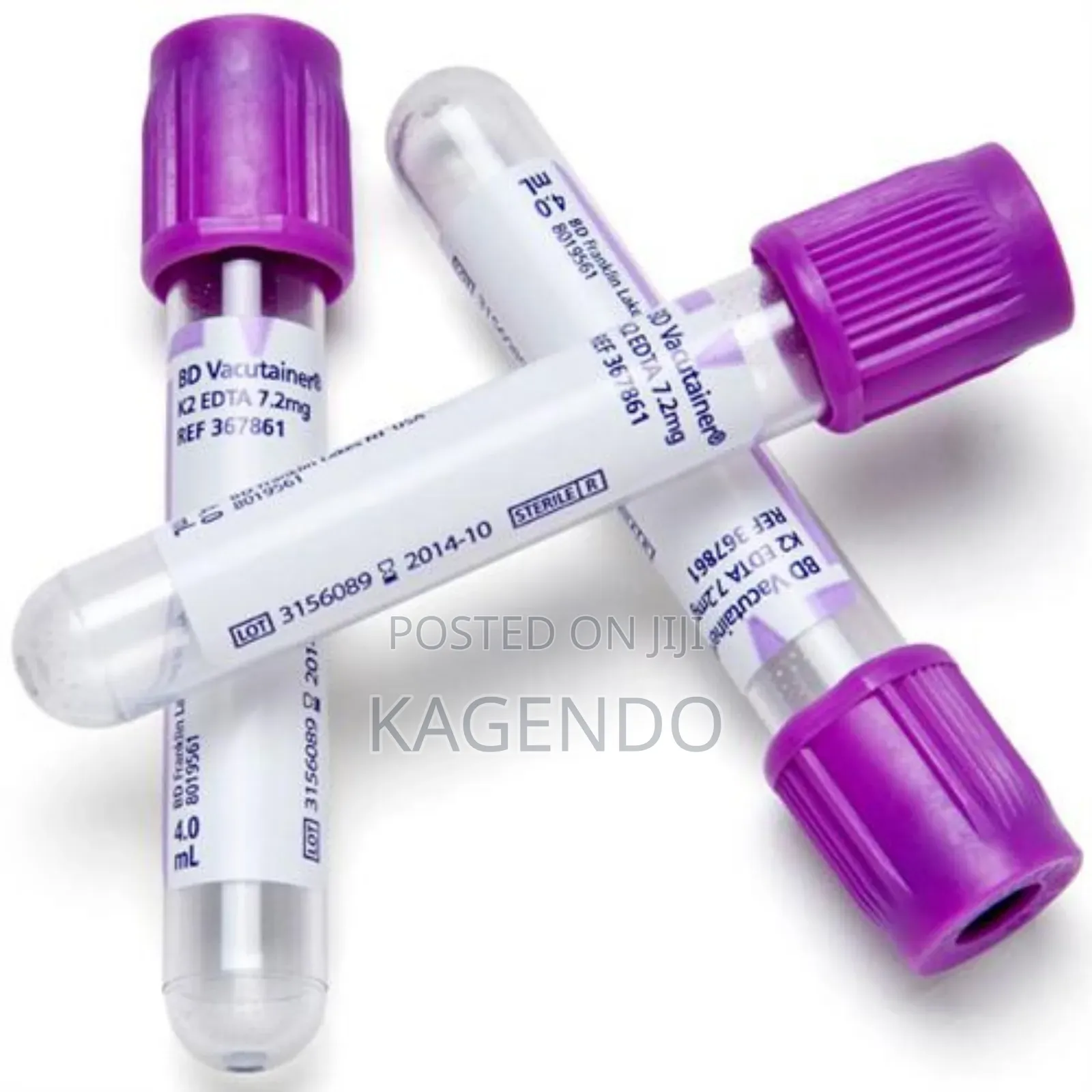 Vacutainer Purple Top (Edta) Tubes