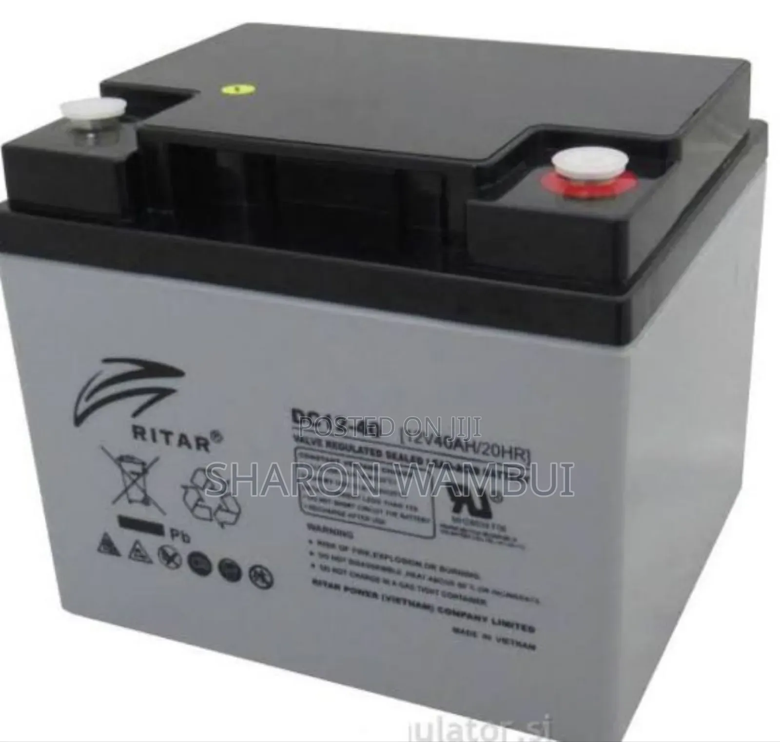 Durable Ritar 40ah/Ritar 40ah