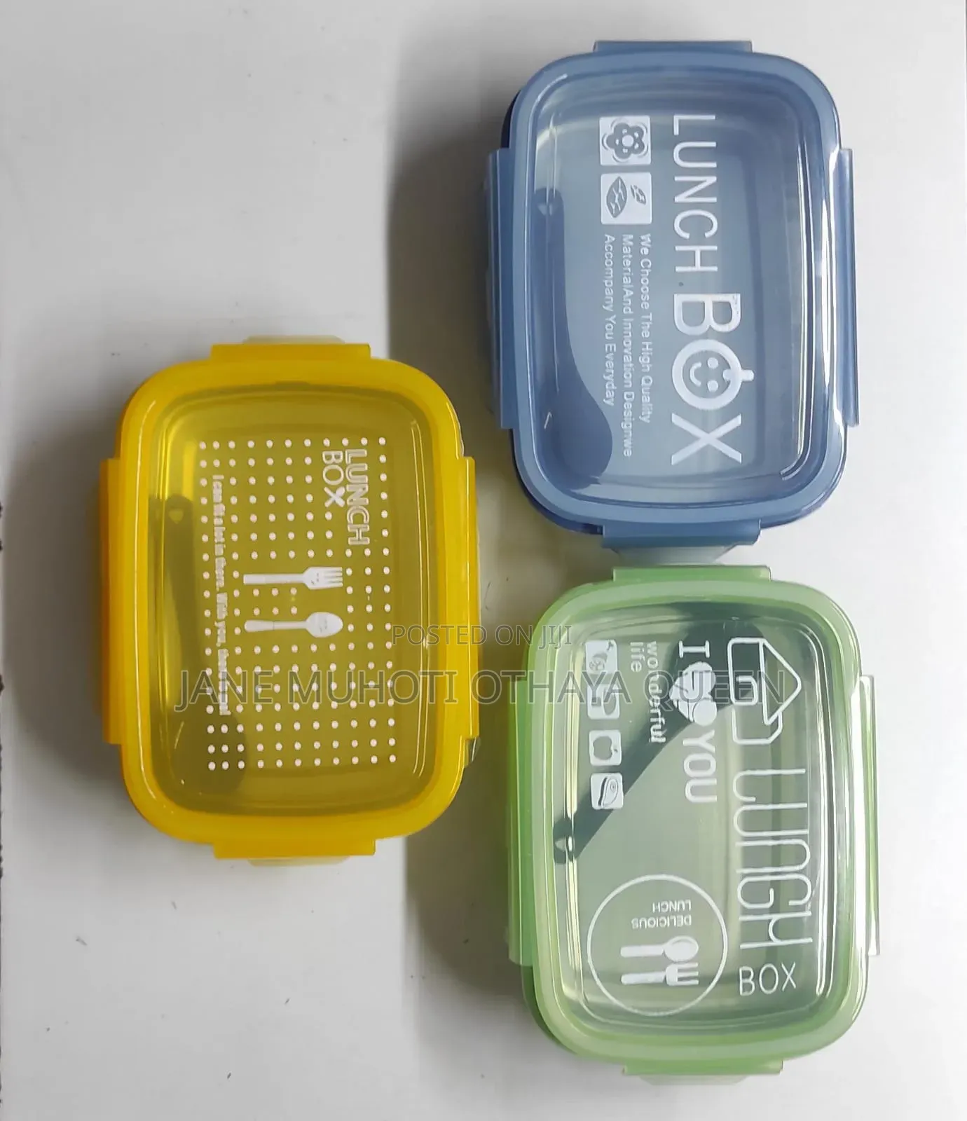*Leak Proof Steel Food Containers