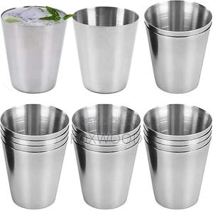 Stainless Steel Tot Glass 30ml 6pcs - thumbnail 2