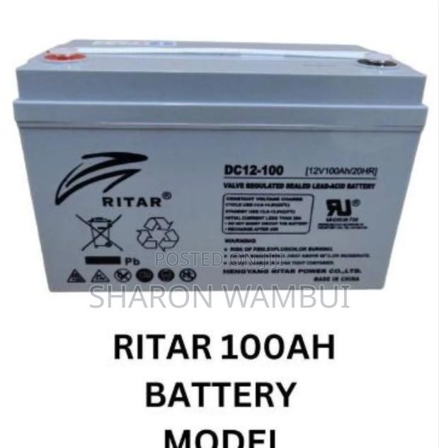 New Ritar 100ah Bettery/100ah Ritar Bettry - main view