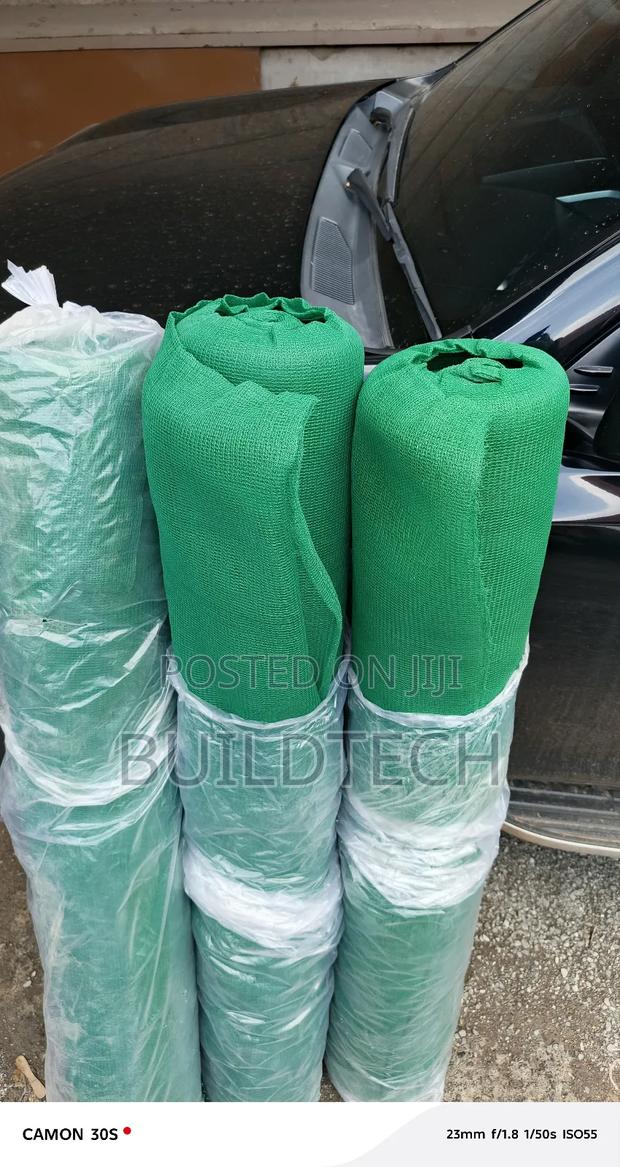 Dark Green Scaffolding Net-Heavy Duty - thumbnail 2