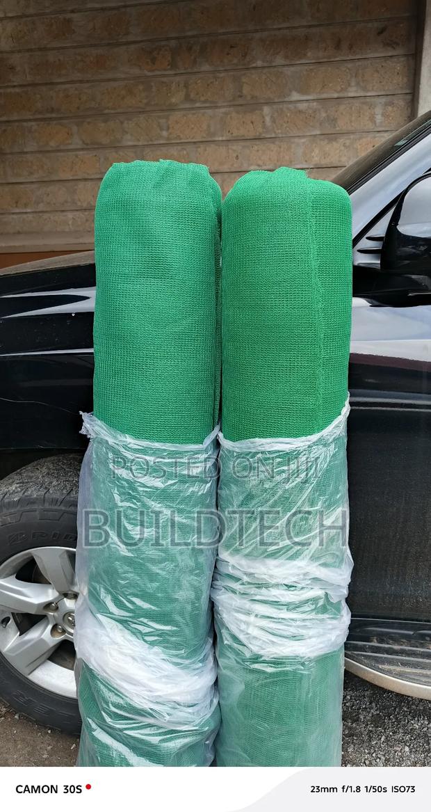 Heavy Duty Scaffolding Net- Dark Green - main view