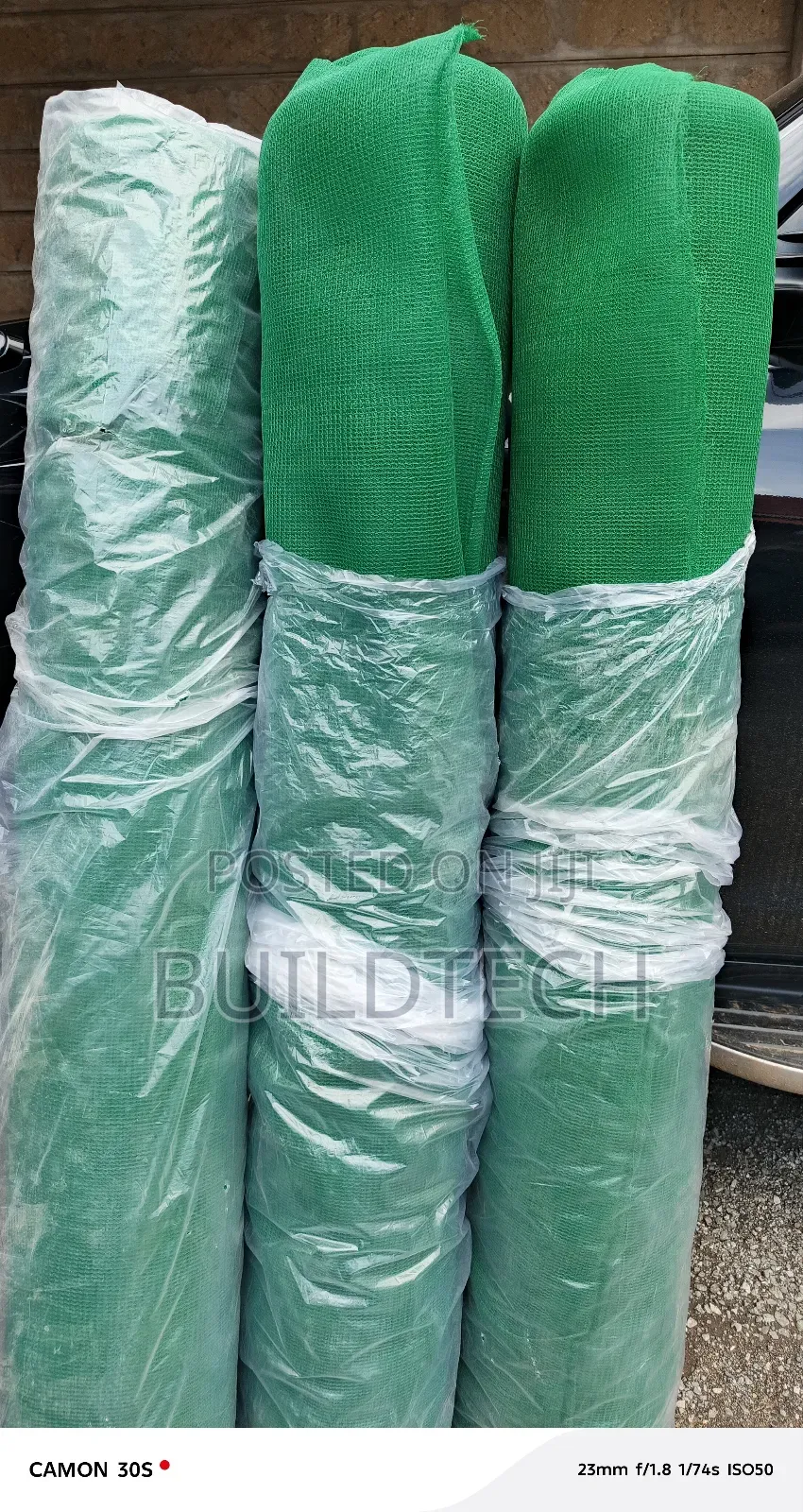 Heavy Duty Scaffolding Net- Dark Green