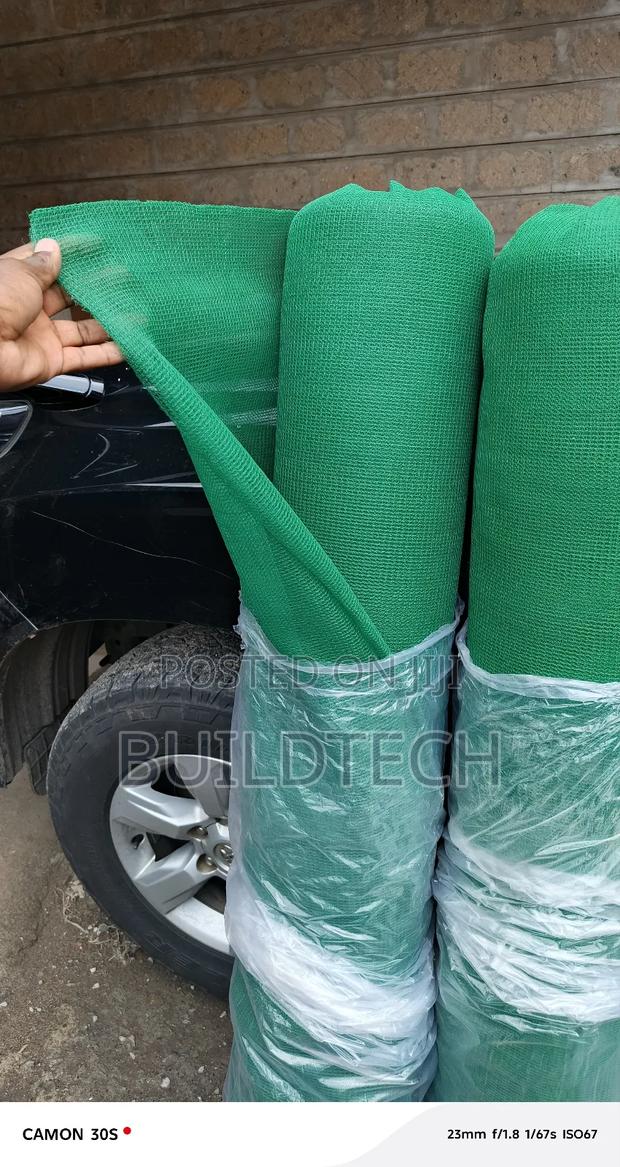 Heavy Duty Scaffolding Net- Dark Green - main view