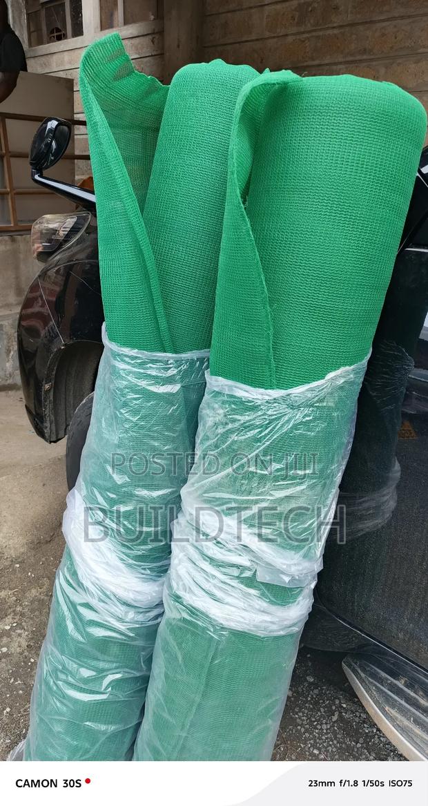 Durable Scaffolding Safety Net Green - main view