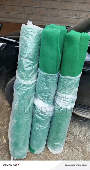 Durable Scaffolding Safety Net Green