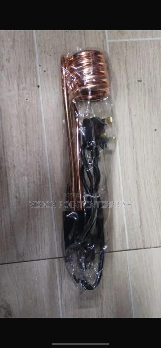 Electric Water Heater Coil Black