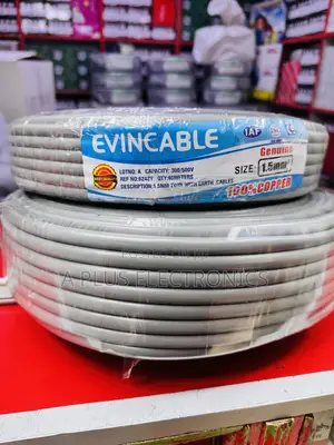 Evincable 1.5mm Twin With Earth Electrical Wiring Cable 90m