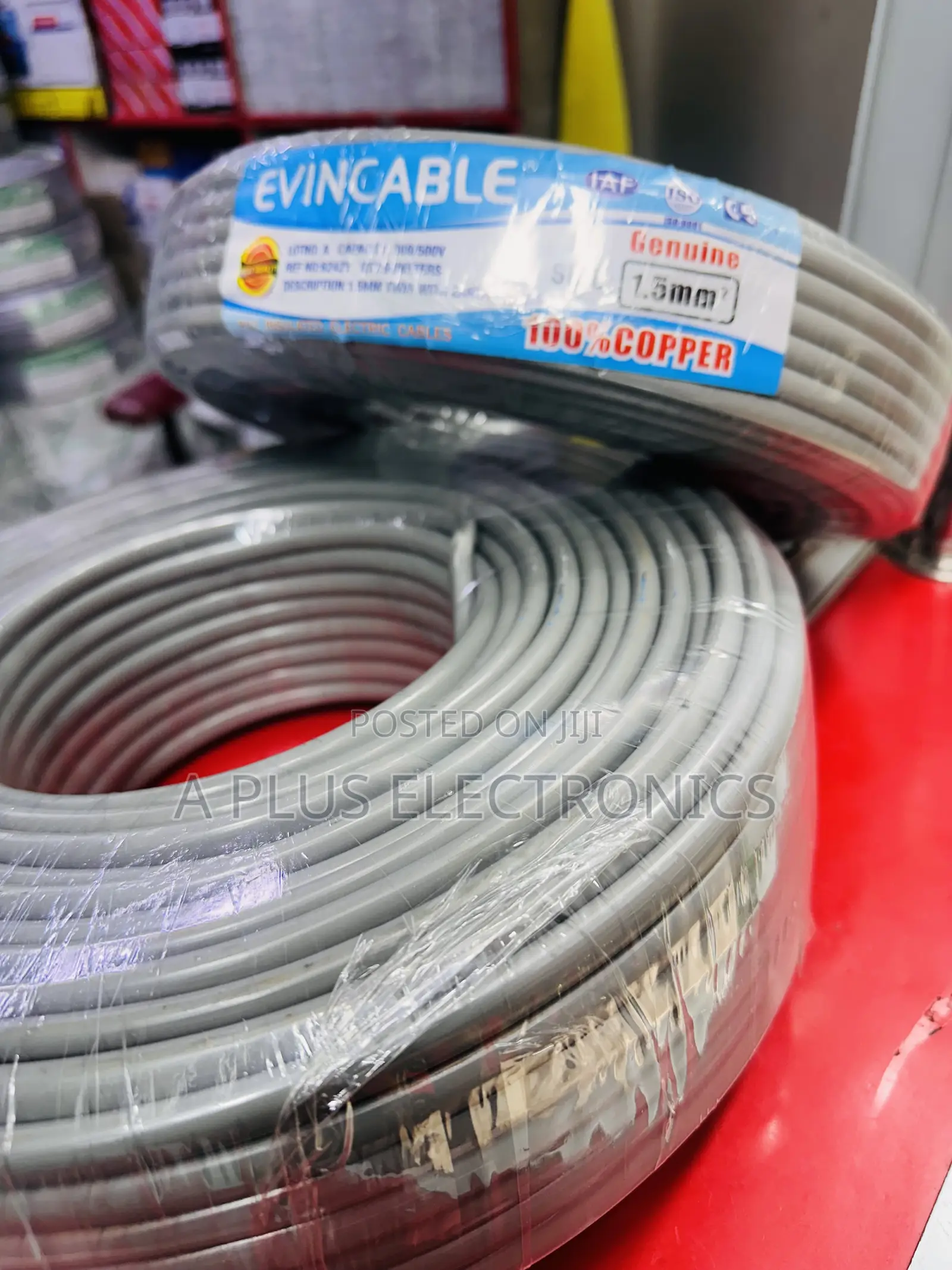 Evincable 1.5mm Twin With Earth Standard Electrical Cable 90m