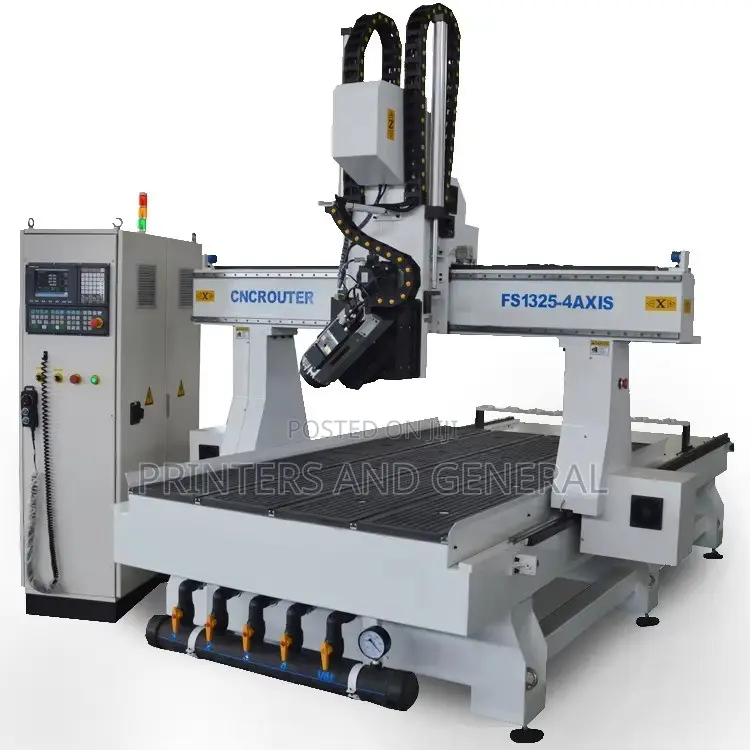 4 Axis 3d CNC Router Machine 1325 Wood/Acrylic Engraving Cutting