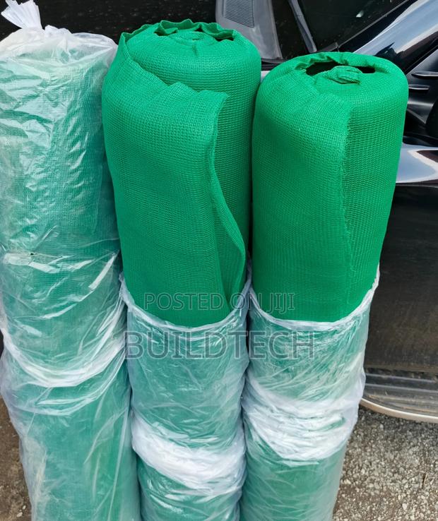 Dark Green Hdpe Scaffolding Net - main view