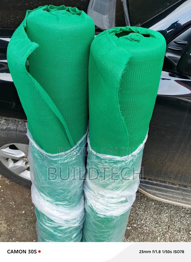 Dark Green Hdpe Construction Net - main view