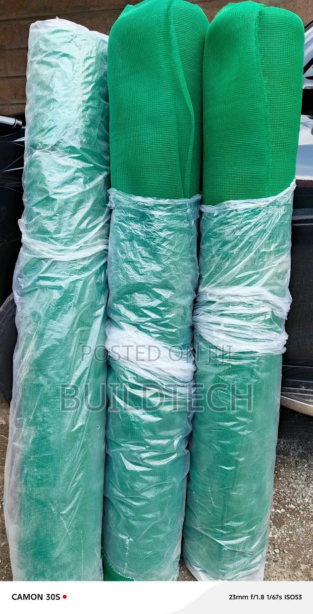 Dark Green Hdpe Construction Net - thumbnail 2