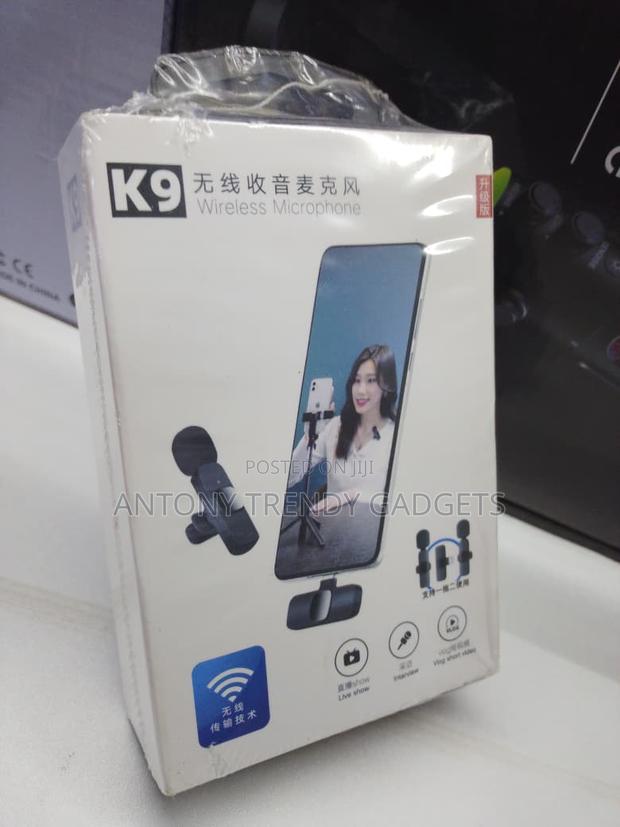 K9 Dual Wireless Microphone System Noise Cancelling - thumbnail 4