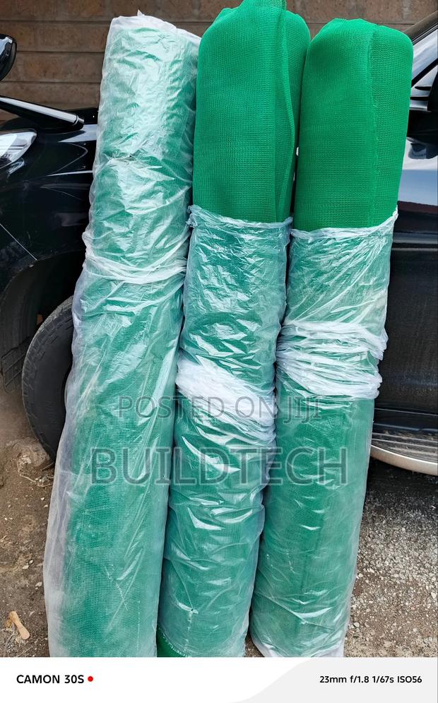 Hdpe Dark Green Scaffold Net - thumbnail 3