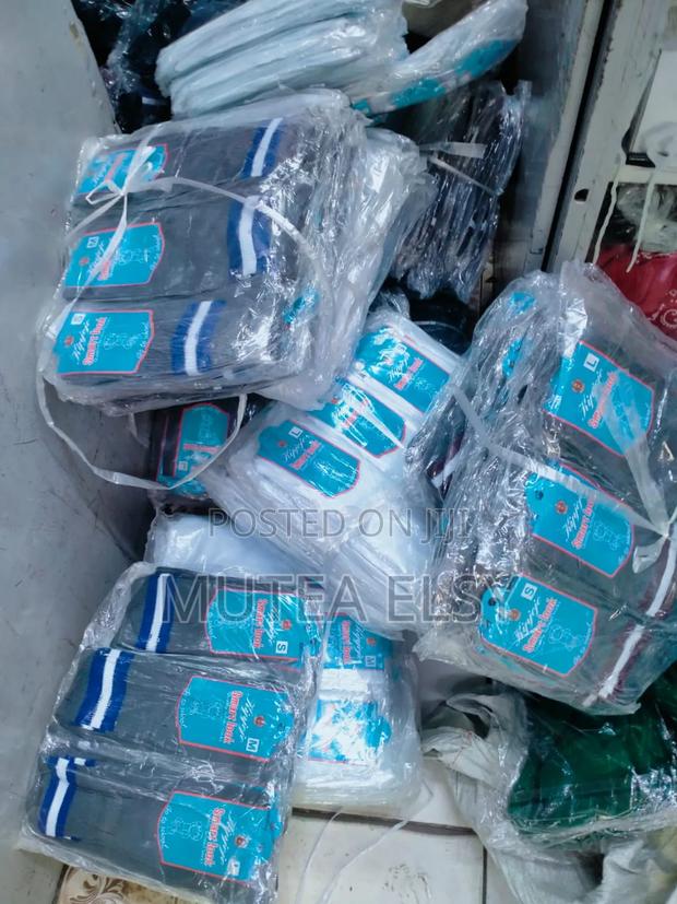 White Grey School Socks - thumbnail 2