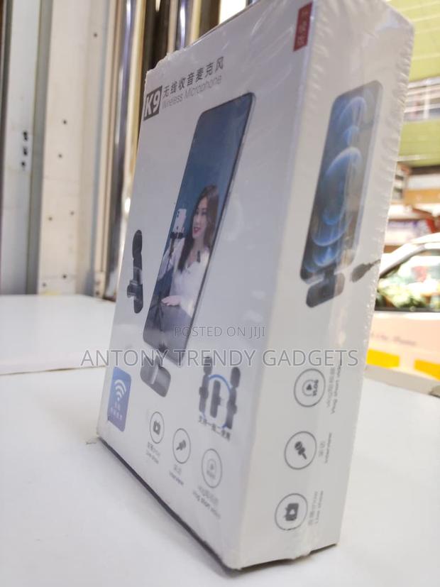 K9 Wireless Lavalier Mic One-to-two For Vlogging - main view