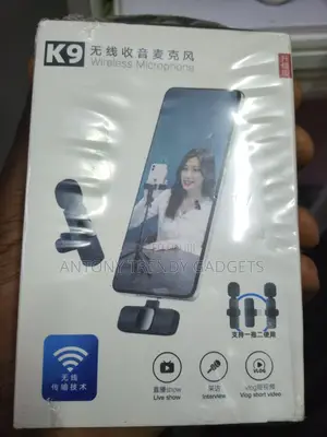 K9 Plug & Play Wireless Microphone For Short Videos