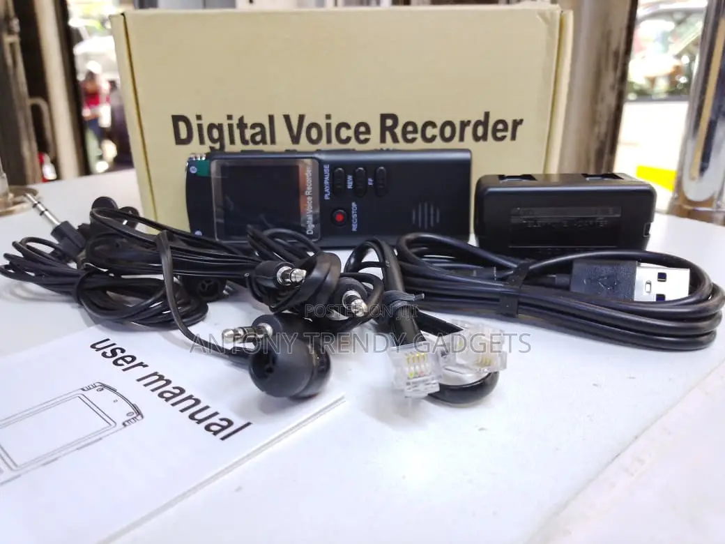 8gb Digital Voice Recorder Mp3 Player With Headphones