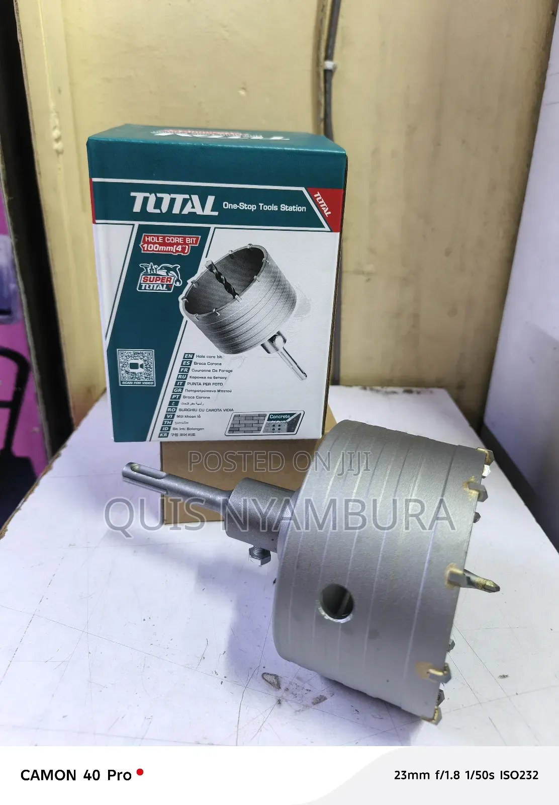 Metal Hole Saw/ Total Metal Hole Core 100mm