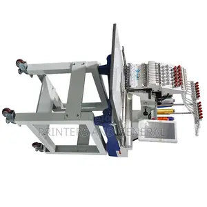 Single Head 9 Needles Computerized Embroidery Machine Sal