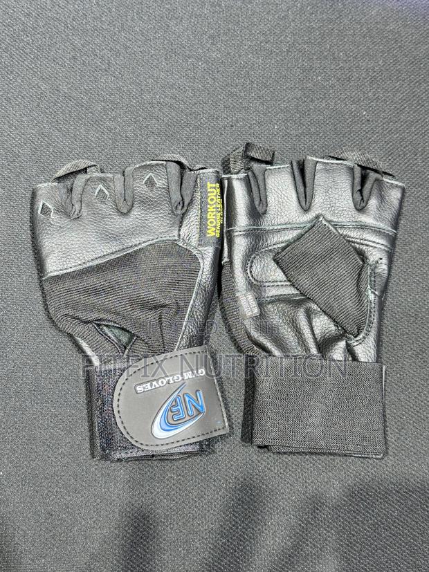 Nf Leather Gym Gloves - thumbnail 3