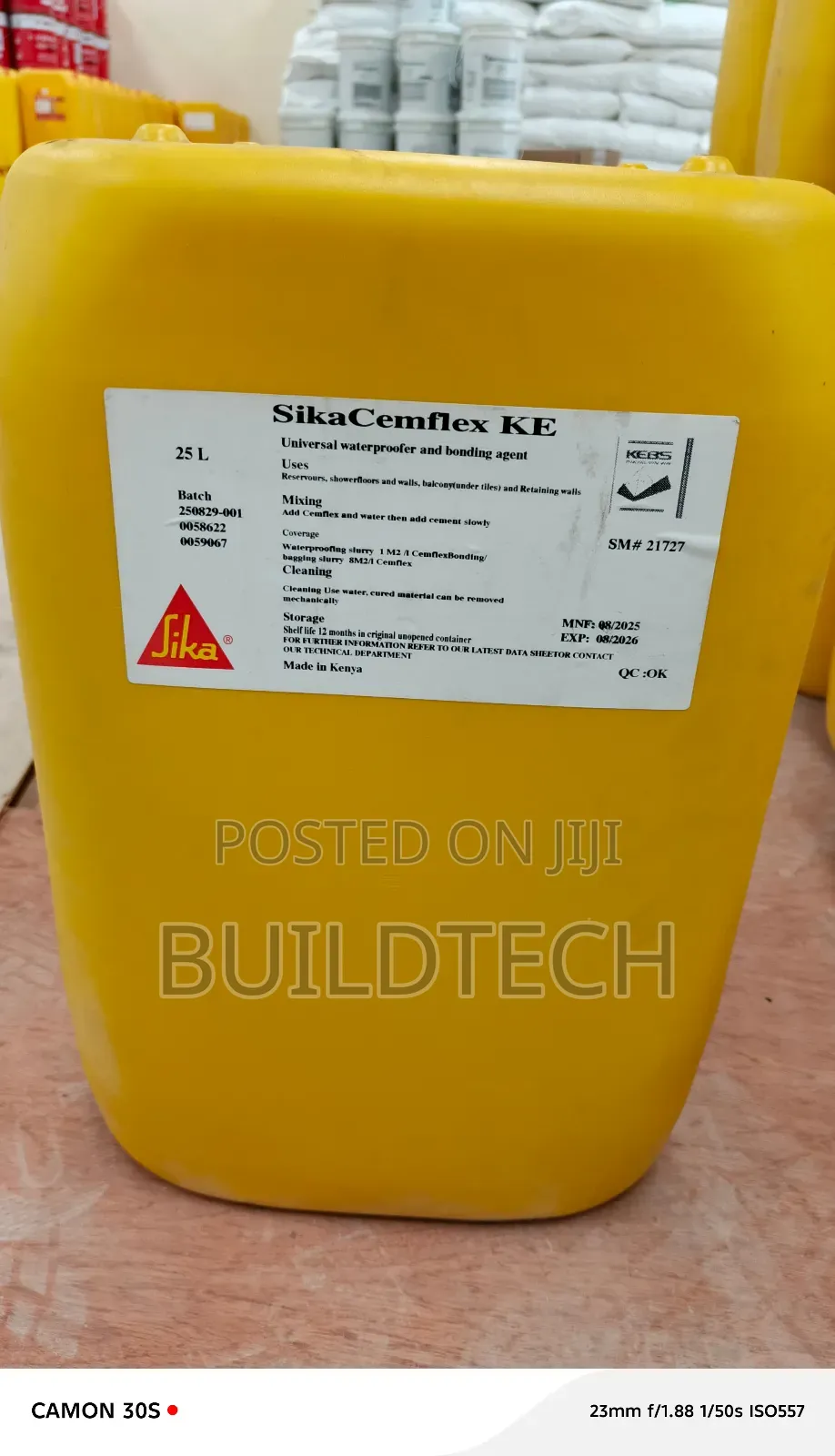 Sika Cemflex 25trs( Waterproofing Compound)