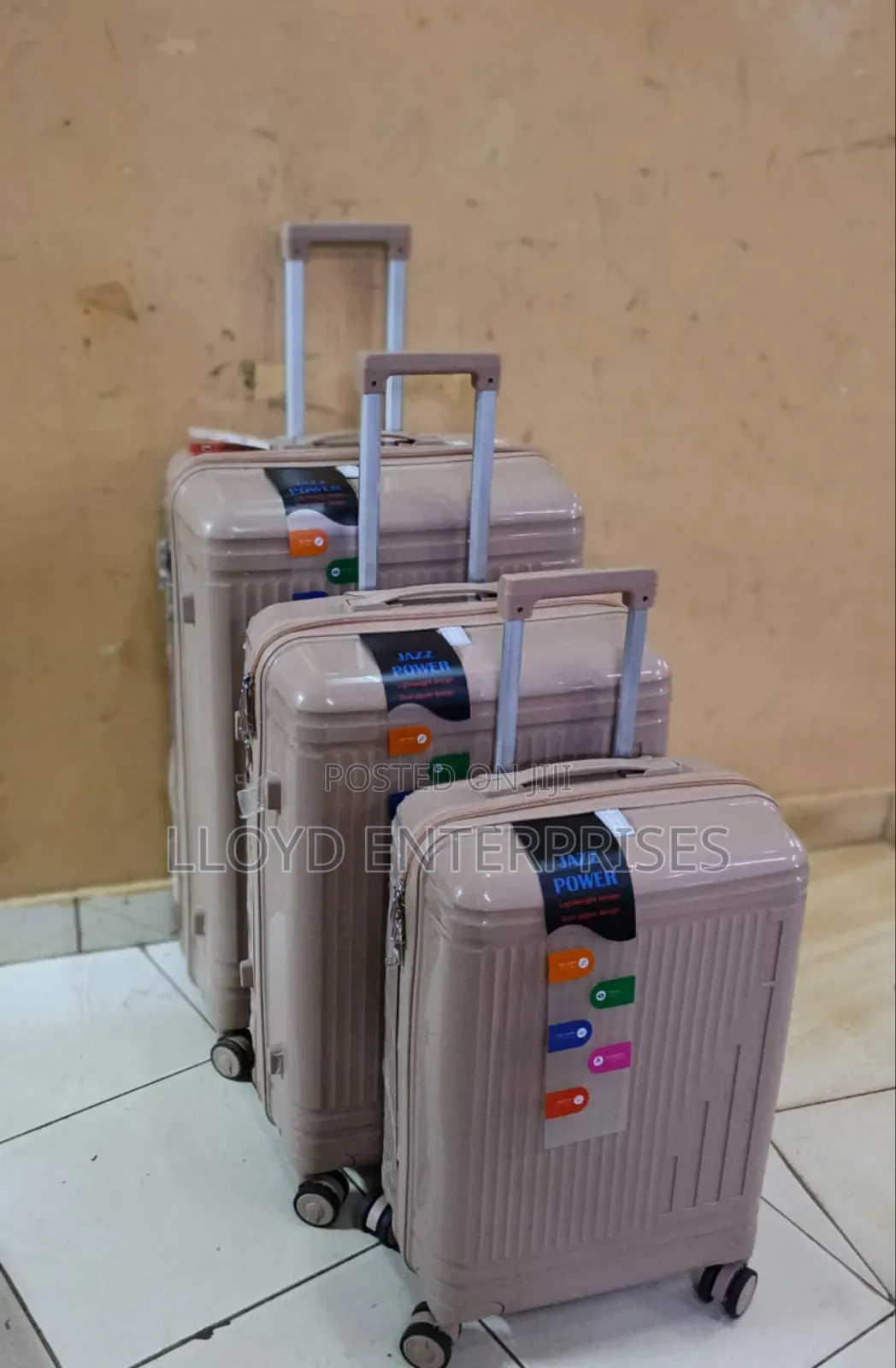 Unbreakable 3 in 1 Double Zip Suit Cases