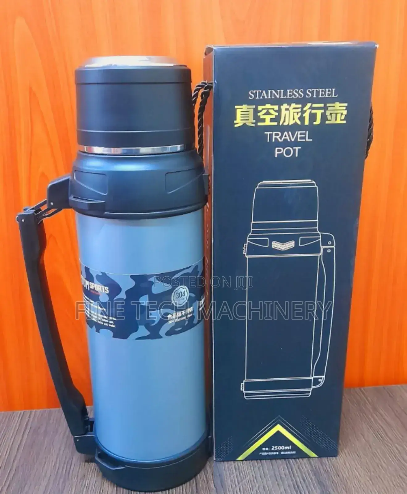 Flask Travel Pot