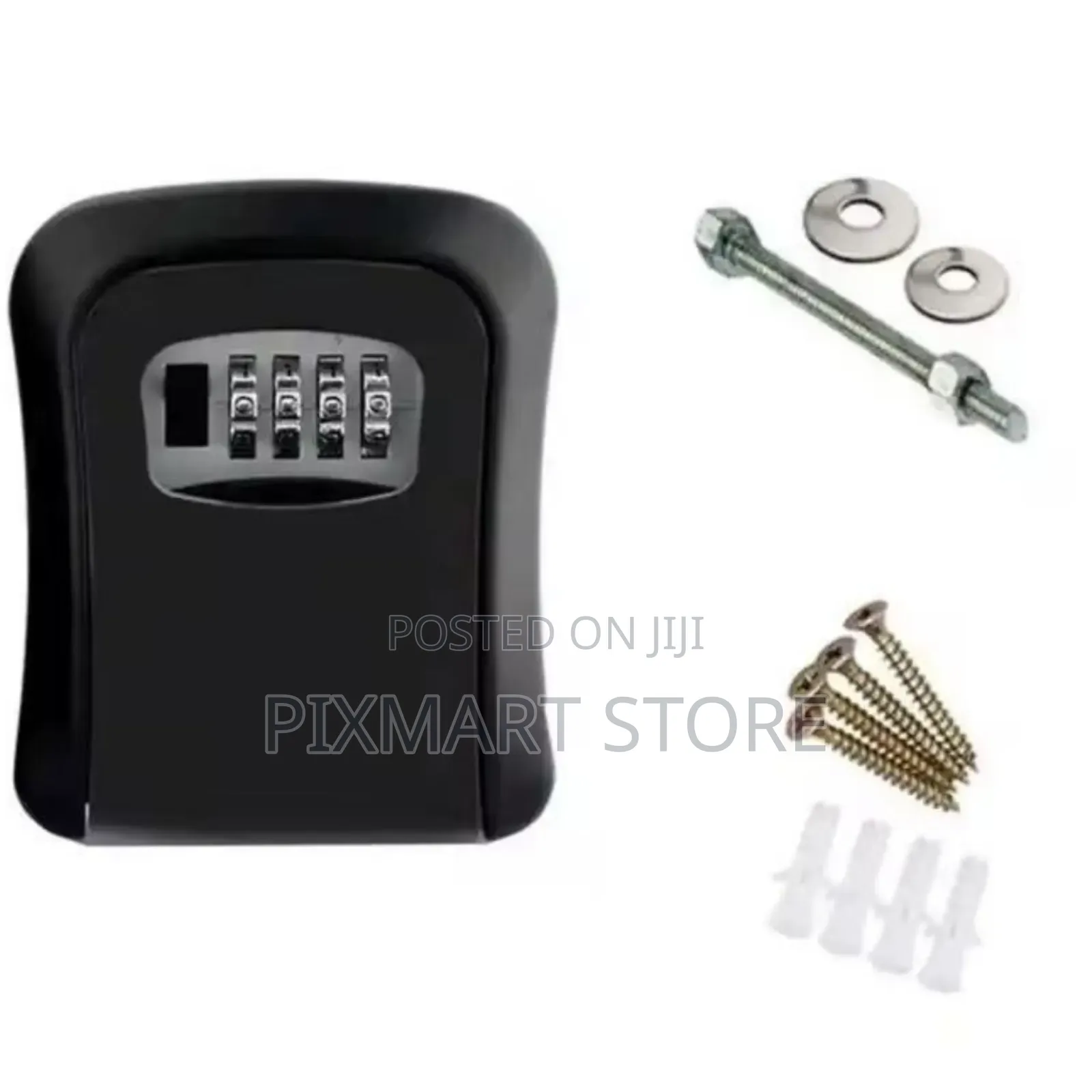 Secure Metallic Key Lock Box for Airbnb Hosts
