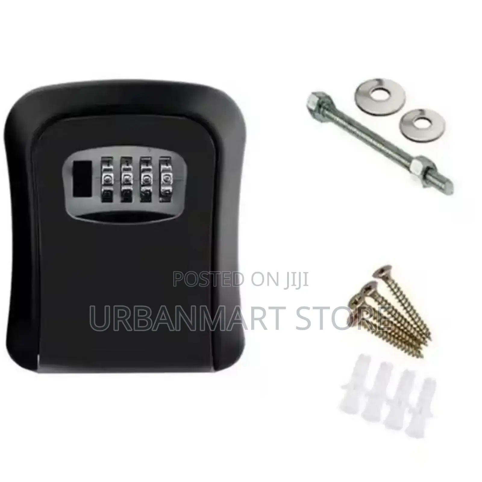 Secure Metallic Key Lock Box for Airbnb Hosts