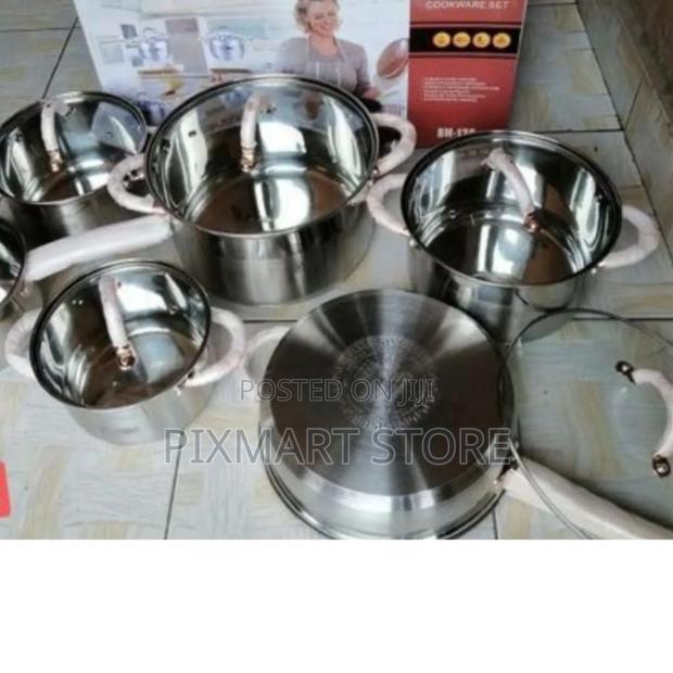 Bominox 12-Piece Induction-Ready Stainless Steel Cookware Set - main view