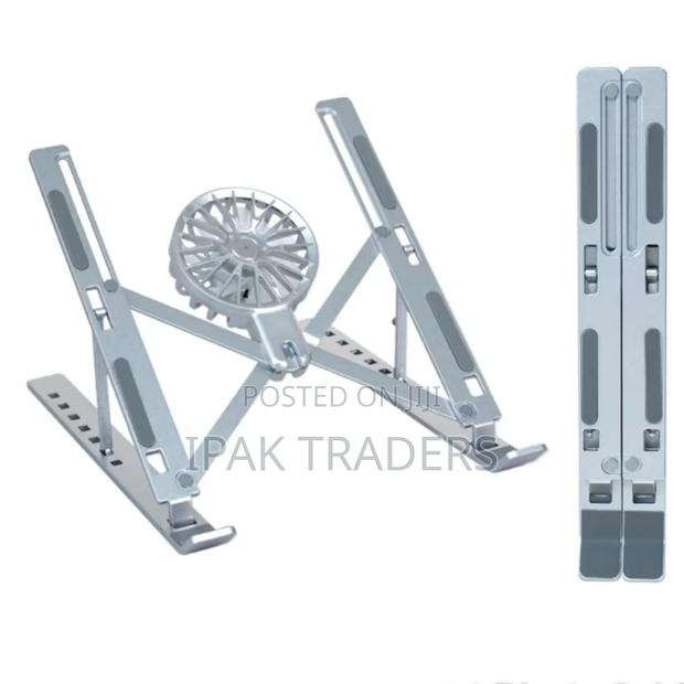 Foldable Laptop Stand With Built-in Cooling Fan - main view