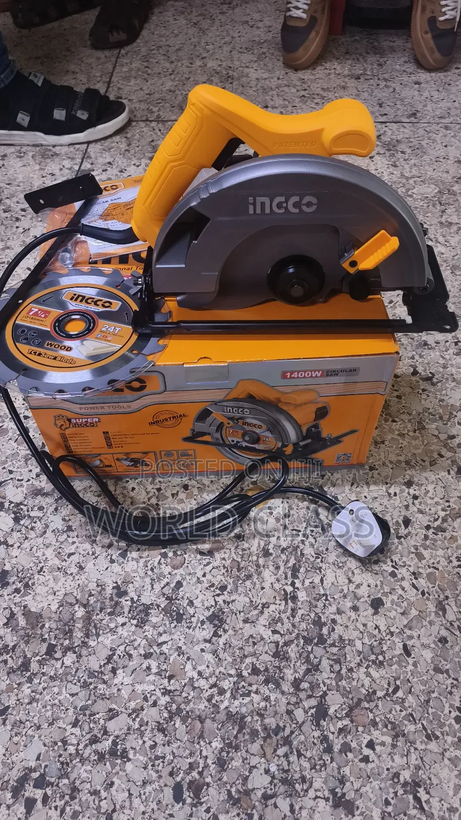1400w Ingco Electric Circular Saw