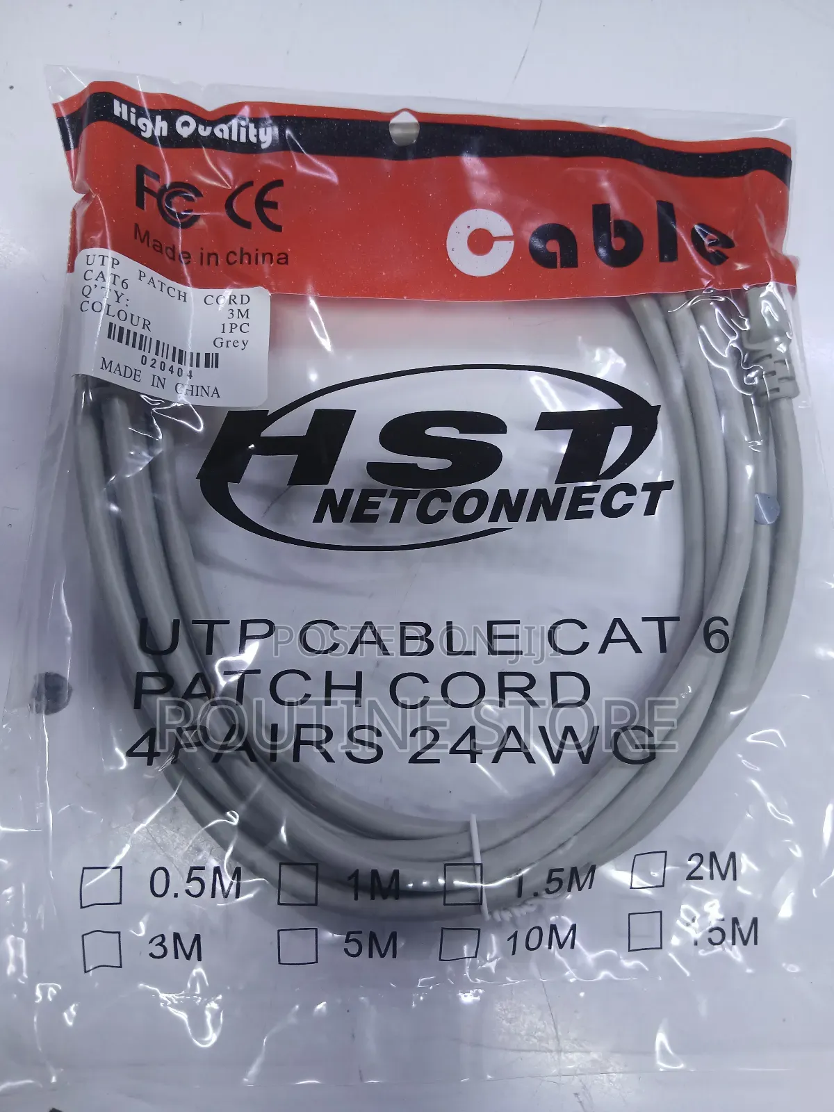 Hst Patchcord 3mtr