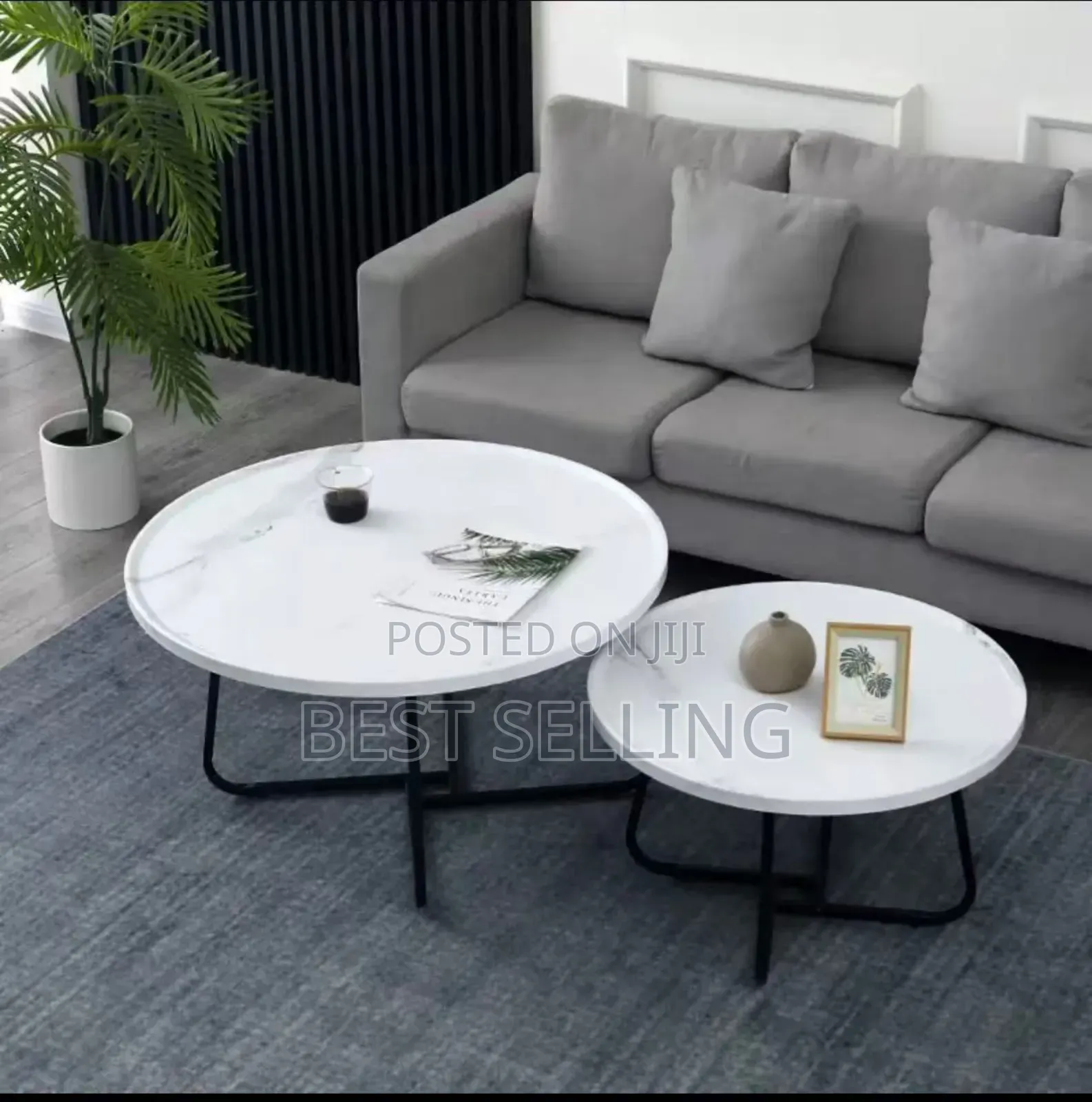 White Strong and Classic Coffee Table