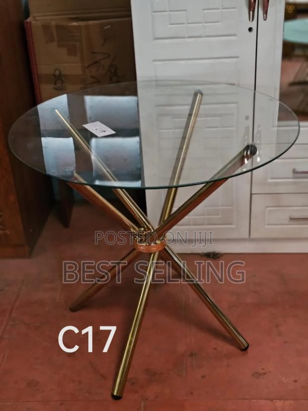 Clear Top Glass Coffee Table