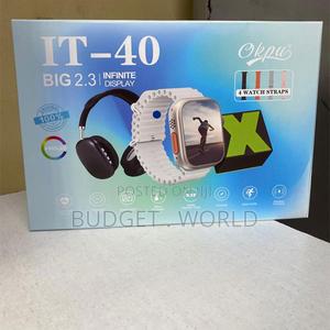Smart Watch With Extra Strap It40 and Bluetooth Speaker - thumbnail 2