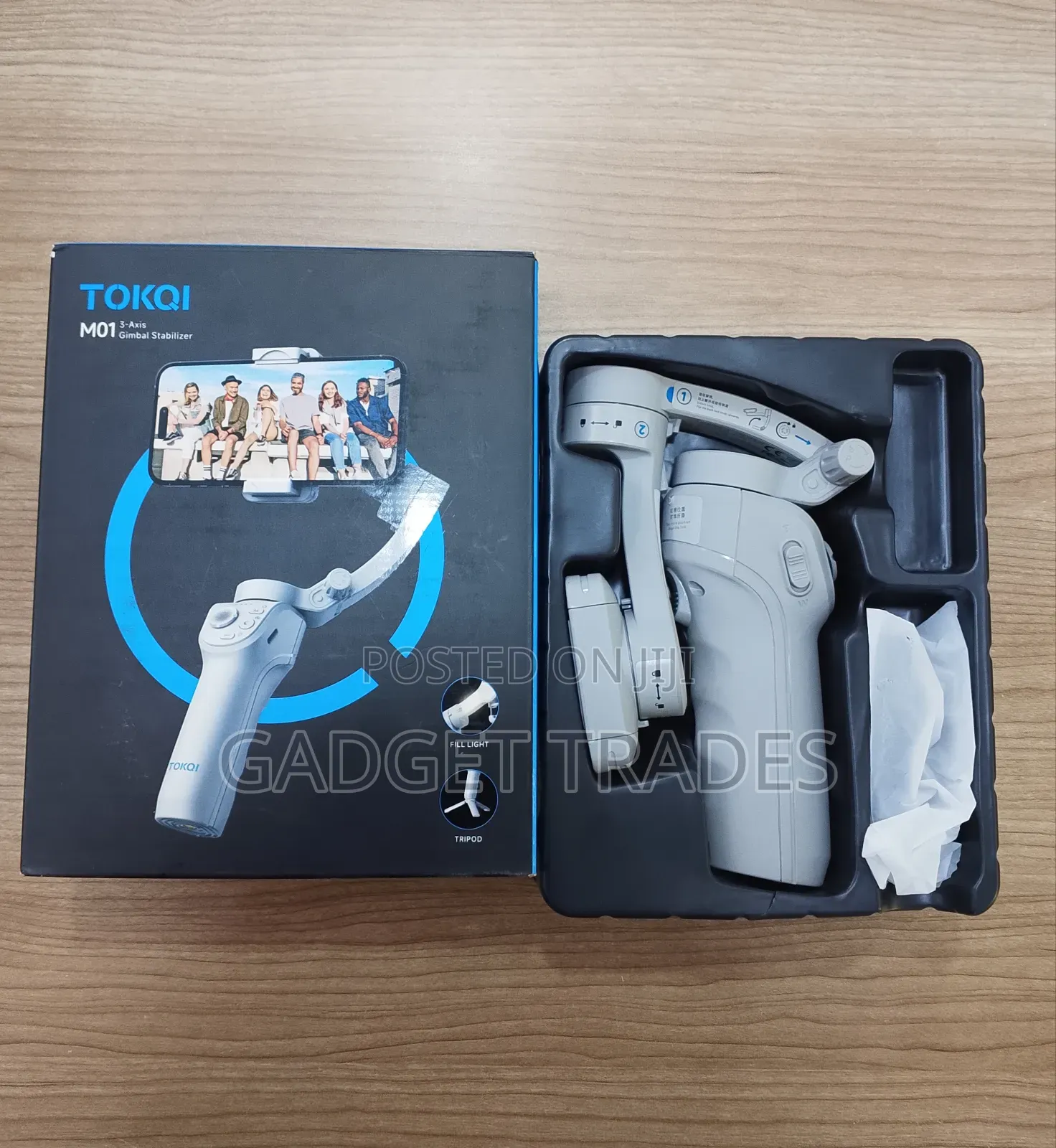 Tokqi M01 3- Axis Gimbal Stabilizer